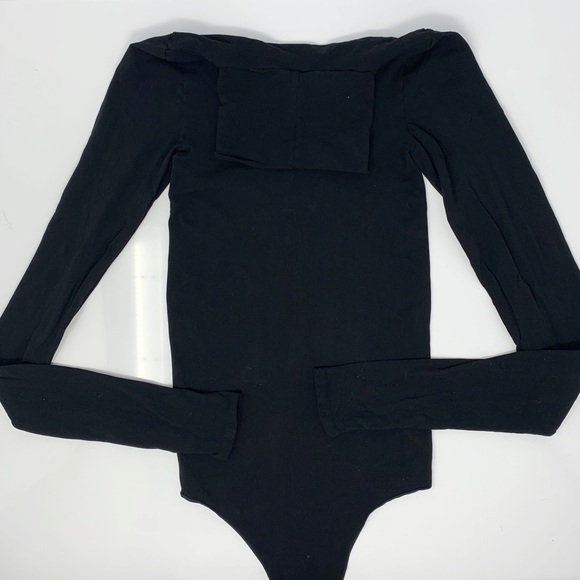 LAST ONE Commando Body Turtleneck Bodysuit Black - Picture 7 of 7